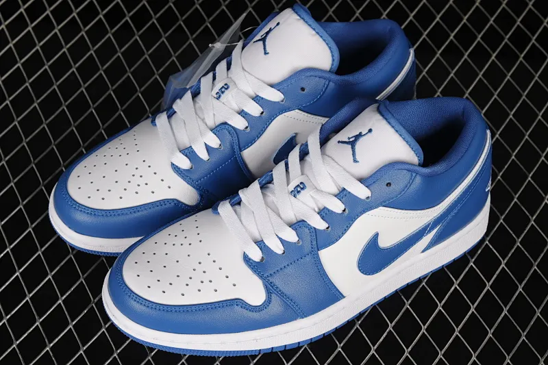 All categories Air Jordan Jordan series basketball shoes Air Jordan 1 Low Air Jordan 1 Low "Dark Marina Blue" AJ1 Joe 1 University Blue DC0774-114